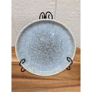 Denby Langley England HALO Speckle One (1) Coupe Dinner Plate EUC